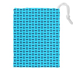 Pattern-123 Drawstring Pouch (5xl) by nateshop