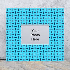 Pattern-123 White Wall Photo Frame 5  X 7  by nateshop