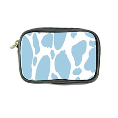 Cow Print, Aesthetic, Y, Blue, Baby Blue, Pattern, Simple Coin Purse by nateshop