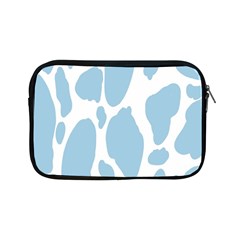 Cow Print, Aesthetic, Y, Blue, Baby Blue, Pattern, Simple Apple Ipad Mini Zipper Cases by nateshop