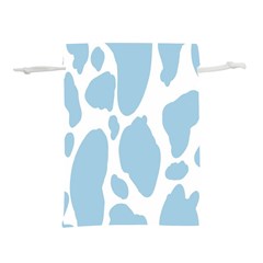 Cow Print, Aesthetic, Y, Blue, Baby Blue, Pattern, Simple Lightweight Drawstring Pouch (l) by nateshop