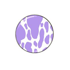 Cow Print, Aesthetic,violelilac, Animal, Purple, Simple Hat Clip Ball Marker by nateshop