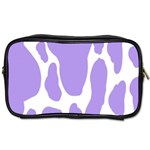 Cow Print, Aesthetic,Violelilac, Animal, Purple, Simple Toiletries Bag (Two Sides) Front