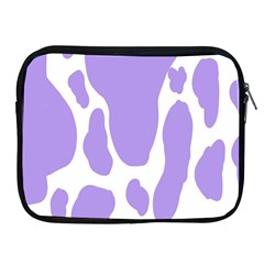 Cow Print, Aesthetic,violelilac, Animal, Purple, Simple Apple Ipad 2/3/4 Zipper Cases by nateshop