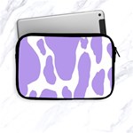 Cow Print, Aesthetic,Violelilac, Animal, Purple, Simple Apple iPad Mini Zipper Cases Front