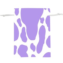 Cow Print, Aesthetic,violelilac, Animal, Purple, Simple Lightweight Drawstring Pouch (xl) by nateshop