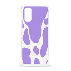 Cow Print, Aesthetic,violelilac, Animal, Purple, Simple Samsung Galaxy S20 6 2 Inch Tpu Uv Case by nateshop