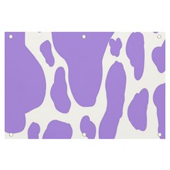 Cow Print, Aesthetic,violelilac, Animal, Purple, Simple Banner And Sign 6  X 4  by nateshop