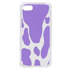 Cow Print, Aesthetic,violelilac, Animal, Purple, Simple Iphone Se by nateshop