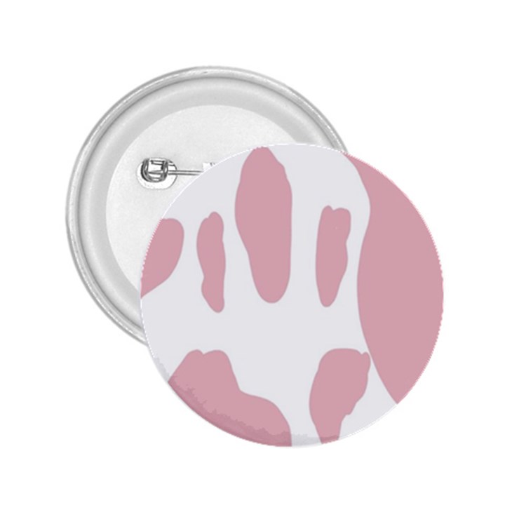 Cow Print, Pink, Design, Pattern, Animal, Baby Pink, Simple, 2.25  Buttons