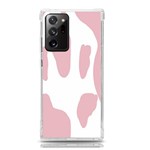 Cow Print, Pink, Design, Pattern, Animal, Baby Pink, Simple, Samsung Galaxy Note 20 Ultra TPU UV Case Front