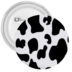 Black And White Cow Print,wallpaper 3  Buttons by nateshop