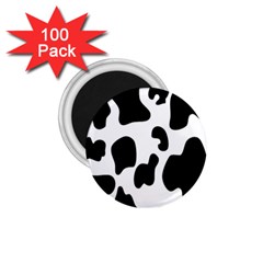 Black And White Cow Print,wallpaper 1 75  Magnets (100 Pack) 