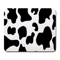 Black And White Cow Print,wallpaper Large Mousepad by nateshop