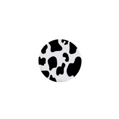 Black And White Cow Print,wallpaper 1  Mini Buttons by nateshop