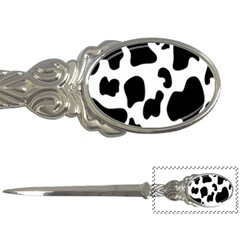 Black And White Cow Print,wallpaper Letter Opener by nateshop