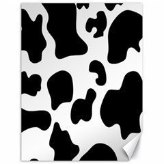 Black And White Cow Print,wallpaper Canvas 18  X 24  by nateshop