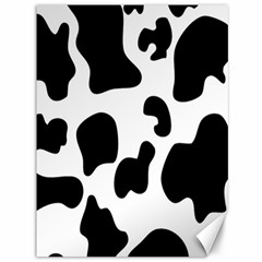 Black And White Cow Print,wallpaper Canvas 36  X 48  by nateshop