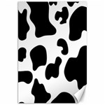 Black And White Cow Print,Wallpaper Canvas 20  x 30  19.62 x28.9  Canvas - 1