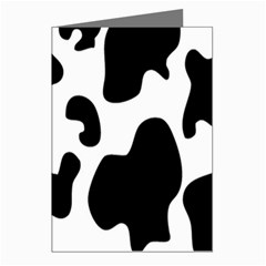 Black And White Cow Print,wallpaper Greeting Cards (pkg Of 8) by nateshop