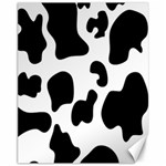 Black And White Cow Print,Wallpaper Canvas 11  x 14  10.95 x13.48  Canvas - 1