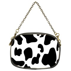 Black And White Cow Print,wallpaper Chain Purse (two Sides) by nateshop