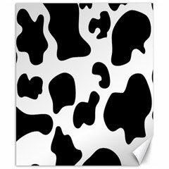 Black And White Cow Print,wallpaper Canvas 8  X 10  by nateshop