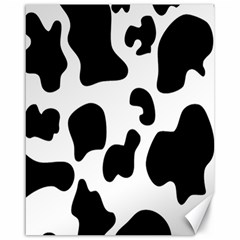 Black And White Cow Print,wallpaper Canvas 16  X 20  by nateshop