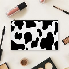 Black And White Cow Print,wallpaper Cosmetic Bag (medium) by nateshop