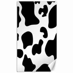 Black And White Cow Print,wallpaper Canvas 40  X 72  by nateshop