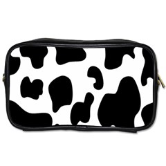 Black And White Cow Print,wallpaper Toiletries Bag (one Side) by nateshop