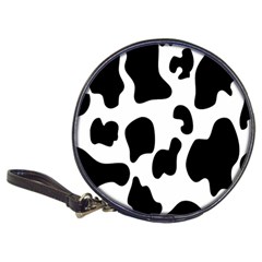 Black And White Cow Print,wallpaper Classic 20-cd Wallets by nateshop