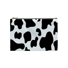 Black And White Cow Print,wallpaper Cosmetic Bag (medium) by nateshop