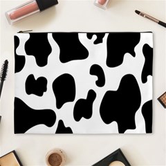 Black And White Cow Print,wallpaper Cosmetic Bag (xl) by nateshop