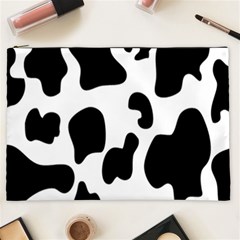 Black And White Cow Print,wallpaper Cosmetic Bag (xxl) by nateshop