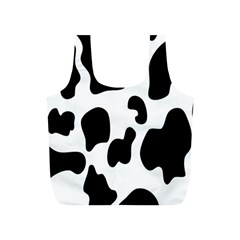 Black And White Cow Print,wallpaper Full Print Recycle Bag (s) by nateshop