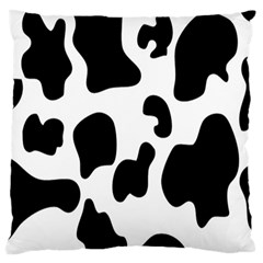 Black And White Cow Print,wallpaper Large Cushion Case (one Side) by nateshop