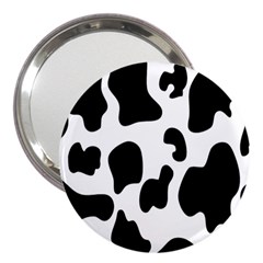 Black And White Cow Print,wallpaper 3  Handbag Mirrors by nateshop