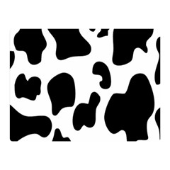 Black And White Cow Print,wallpaper Two Sides Premium Plush Fleece Blanket (mini)