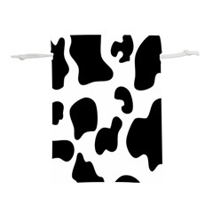 Black And White Cow Print,wallpaper Lightweight Drawstring Pouch (m) by nateshop