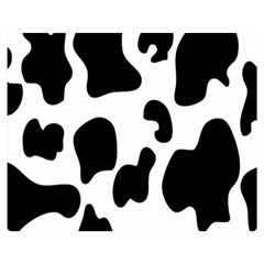 Black And White Cow Print,wallpaper Premium Plush Fleece Blanket (medium) by nateshop