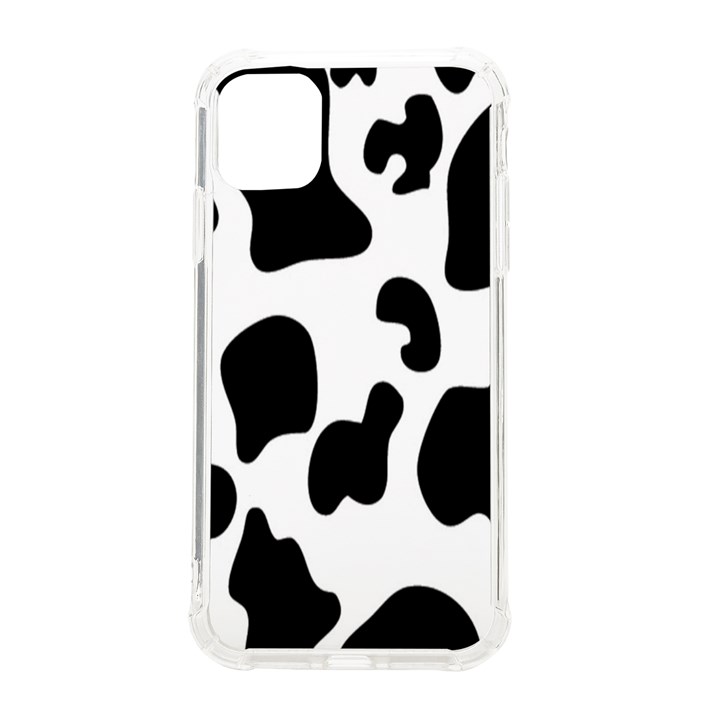 Black And White Cow Print,Wallpaper iPhone 11 TPU UV Print Case