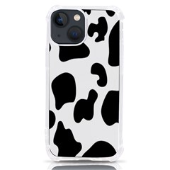 Black And White Cow Print,wallpaper Iphone 13 Mini Tpu Uv Print Case by nateshop