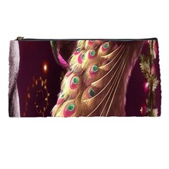 Peacock Dream, Fantasy, Flower, Girly, Peacocks, Pretty Pencil Case by nateshop