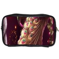 Peacock Dream, Fantasy, Flower, Girly, Peacocks, Pretty Toiletries Bag (one Side) by nateshop