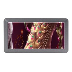 Peacock Dream, Fantasy, Flower, Girly, Peacocks, Pretty Memory Card Reader (mini) by nateshop