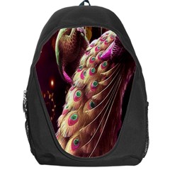 Peacock Dream, Fantasy, Flower, Girly, Peacocks, Pretty Backpack Bag by nateshop