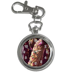 Peacock Dream, Fantasy, Flower, Girly, Peacocks, Pretty Key Chain Watches by nateshop