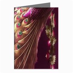 Peacock Dream, Fantasy, Flower, Girly, Peacocks, Pretty Greeting Cards (pkg Of 8) by nateshop