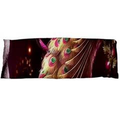 Peacock Dream, Fantasy, Flower, Girly, Peacocks, Pretty Body Pillow Case Dakimakura (two Sides) by nateshop